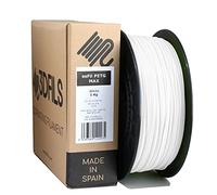 3DFILS - Filamento PETG Blanco para impresión 3D (1,75 mm / 1 Kg, Blanco)