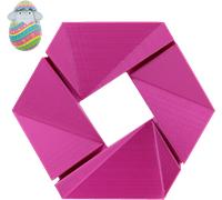 3DJAKE ecoPLA Silk Raspberry - 1,75 mm / 1000 g