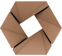 3DJAKE ecoPLA Wood Dark Brown - 1,75 mm / 1000 g