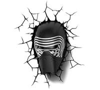 3DLightFX Star Wars Kylo Ren- Lámpara 3D, Multicolor, 21 x 12 x 32 cm (14241)