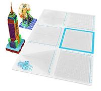 3Dmate Base - Tapete Transparente para bolígrafo 3D de 18 x 12 Pulgadas con Fusible y área de unión, Silicona Flexible de Dos Caras Resistente al Calor, Accesorios de bolígrafo 3D compatibles con