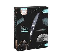 3Doodler PRO (2025) Pluma de impresión 3D, herramienta de diseño y creación de prototipos para profesionales creativos, incluye materiales plásticos especiales, un juego de boquillas intercambiables y