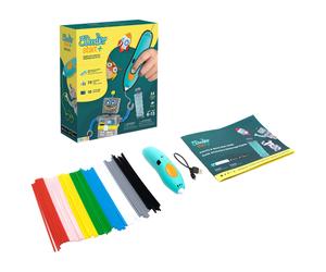 3doodler start plus lápiz 3d 0,77 mm turquesa, amarillo