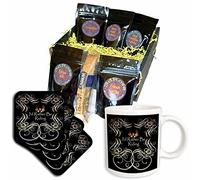 3dRose cgb_59146_1 A Design for People Motorcycles-Id Rather be Riding-Coffee Cesta de regalo, multicolor