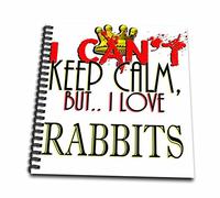 3dRose I Cant Keep Calm, libro de memoria para conejos, multicolor, 30,5 x 30,5 cm
