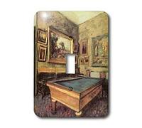 3dRose LLC lsp_127004_1 The Billard Room at Menilhubert by Edgar Degas Single Toggle Switch