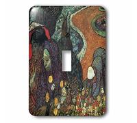 3dRose LLC lsp_128143_1 Memory of The Garden At Etten by Vincent Van Gogh - Interruptor de palanca individual