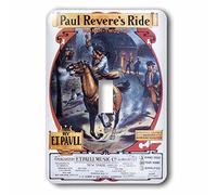 3dRose LLC. LSP_156859_1 B00EEGCA1I Paul Reveres Ride March-Twostep by Et Paull Inscribed to The Daughters of The American Revolution-Single Toggle Switch, Multicolor,