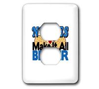 3dRose LLC lsp_16633_6 Enfermeras Make It All Better Azul 2 Enchufe enchufe enchufe Cover Cover