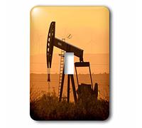 3dRose LLC. LSP_191275_1 - Aceite de Bombeo para Jack en Texas Occidentales, Interruptor de Palanca Individual, Multicolor