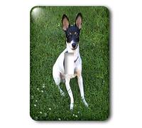 3dRose LLC lsp_3116_1 Toy Fox Terrier 1 interruptor de palanca simple