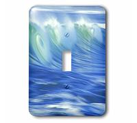 3dRose LLC lsp_54117_1 Beauty of An Ocean Wave interruptor de palanca individual