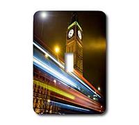 3dRose LLC lsp_82746_1 Londres, Big Ben, Casas del Parlamento Red Bus Eu33 Dsl0003 David Slater interruptor de palanca individual