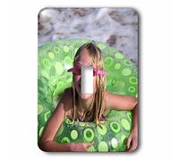 3dRose LLC lsp_89932_1 Hawaii, Kauai, Child Enjoying The Beach (Mr) m Us12 Savannah Stewart Interruptor individual