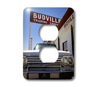 3dRose LLC lsp_92715_6 Budville, Nuevo México, United States Route 66 Us32 Jmr0800 Julien Mcroberts 2 enchufe cubierta de enchufe