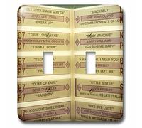 3dRose LLC. LSP_92887_2 Nuevo México, Albuquerque Diner, Route 66-Us32 Mde0053-Michael Defreitas-Interruptor de Doble pulsador, Multicolor