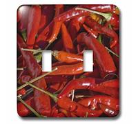3dRose LLC. LSP_92920_2 B00AF6U04K USA, New México, Hatch Chili Market-Us32 Pha0009-Peter Hawkins-Double - Interruptor de Palanca, Multicolor