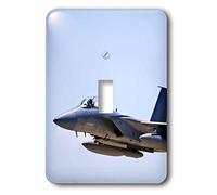 3dRose LLC. LSP_97106_1 Mcdonnell Douglas F-15E Strike Eagle War Plane-Us50 Bfr0025-Bernard Friel-Single - Interruptor, Multicolor