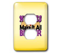 3dRose lsp_11939_6 Enfermeras Make it all Better - Cubierta de salida para 2 enchufes