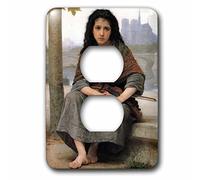 3dRose LSP_172080_6 The Bohemian, de Adolph William Girl con cubierta de salida de violín