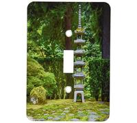 3dRose lsp_189534_1 Pagoda en el jardín japonés, Portland, Oregon, USA interruptor de palanca individual