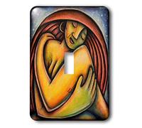 3dRose Lsp_21215_1 The Art Of Loving Yourself Woman Love Colorful Moon Interruptor individual