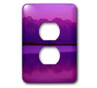 3dRose lsp_26270_6 Purple Haze Over The Peaks Of Sangre De Cristo 2-Plug Outlet Cover