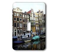 3dRose lsp_38332_1 Not One House se asemeja a Another On This Stroll Through The Streets Of Amsterdam - Interruptor de palanca individual