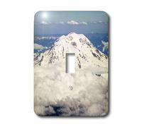 3dRose LSP_45571_1 Jet Place As It It Nears Seattle. Parque Nacional Mount Ranier, Washington Interruptor de palanca