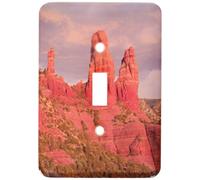 3dRose LSP_45781_1 Red Rock Formations Sedona Arizona Interruptor de palanca