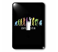 3dRose LSP_47359_1 Kike Calvos Evolución por selección natural de un fotógrafo profesional usando diferentes colores