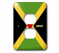 3dRose LSP_51532_6 I Love Jamaica Tapa de salida