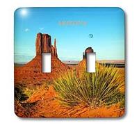 3dRose lsp_61835_2 Monument Valley Arizona - Interruptor doble