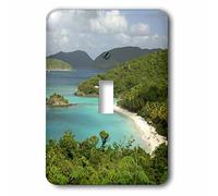 3dRose LSP_70005_1 USVI, St. John, Trunk Bay, Virgin Islands NP Single Toggle Switch