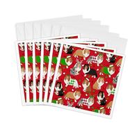 3dRose - Sheltie Shetland Sheepdog Christmas Dog - Tarjeta de felicitación (gc-370536-1)