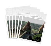 3dRose Tarjetas de felicitación - Ciudad de Carcasona, Francia - 6 por 6 pulgadas, juego de 6 (gc_268626_1)