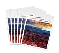 3dRose USA, Utah, Bryce Canyon Parque Nacional. Amanecer en Canyon Paisaje. - Tarjetas de felicitación, 6 "x 6", Set de 6 (GC 231643 _ 1)