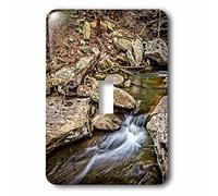 3dRose Wolf Creek in The Little River Canyon National Preserve Interruptor de Palanca único, Multicolor