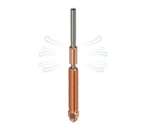 3Ds Printer Metal Nozzle, Quick Swap Nozzle Replation, Anti Wear Hard High Precision Printing, Sturdy Accessory for Adults, Professionals, Beginners, 7,6 x 0,6 x 6 cm