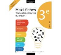 3ème : Maxi fiches Toutes les épreuves du Brevet: Préparation intégrale aux 6 matières du Diplôme National du Brevet (Préparation intensive au Diplôme National du Brevet - Internotes)