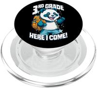 3er Grado Aquí Vuelvo Al Primer Día De Escuela Panda PopSockets PopGrip para MagSafe