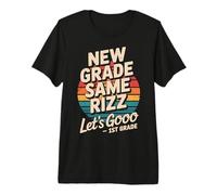 3er Grado Regreso a la Escuela Nuevo Grado Same Rizz Camiseta Premium
