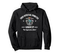 3er Grupo de Fuerzas Especiales Veterano 3er SFG Patriotic 4 de Julio Sudadera con Capucha