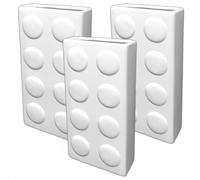 3er Set De Calefacción Humidificador Del Aire Puntos Patrón Heizköper