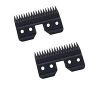 3F 4F 5F 7F 9#10#30#40#50# Cuchilla Cortapelos For Perros A5, Compatible Con Andis, Compatible Con Oster, Compatible Con Wahl(2 pack black Ceramic)