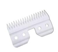3F,4F,5F,7FC,9#,10#,30#,40#, 50# Cuchilla Cortapelos For Perros A5, Compatible Con Andis, Compatible Con Oster, Compatible Con Wahl(1pc white Ceramic)