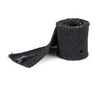 Startech Organizador de Cables Neopreno 1m Negro