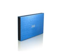 3GO HDD25BL13 - Carcasa para Disco Duro SATA 2.5", USB, Azul