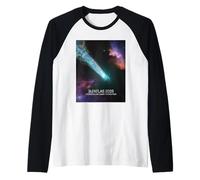 3I/Atlas 2025 Astronomía Cósmica Espacial Cometa Interestelar Camiseta Manga Raglan