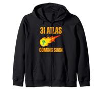 3I Atlas C/2025 N1 Alien Comet Llegada 2025 Próximamente Sudadera con Capucha